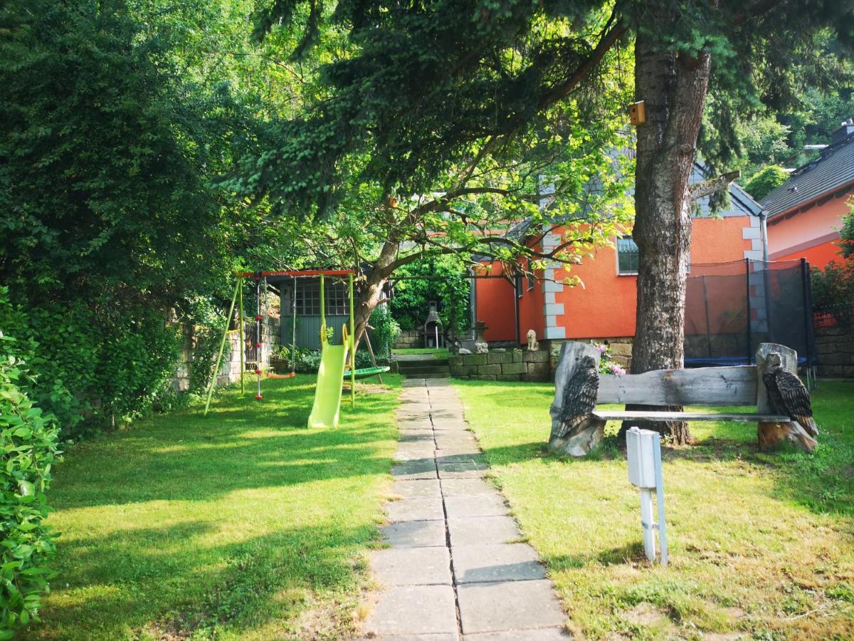 Ferienhaus Franz - An Der Elbe, Mit Grossem Garten Villa Pirna Kültér fotó